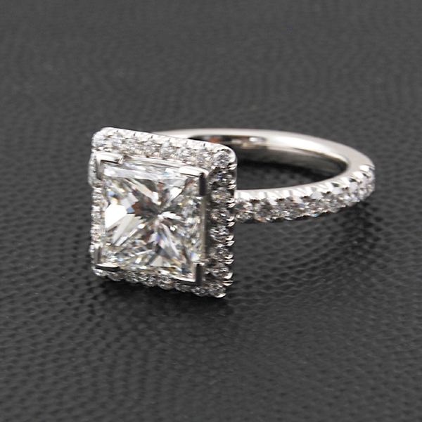 Princess Cut Diamond Wedding Ring