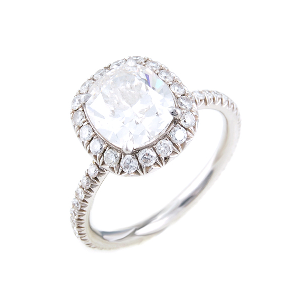Custom Engagement Jewelry Design in Platinum