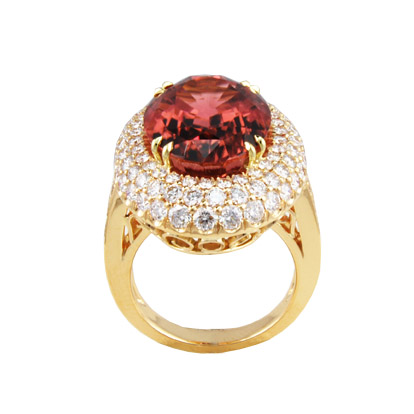 Ruby Pave Top Ring